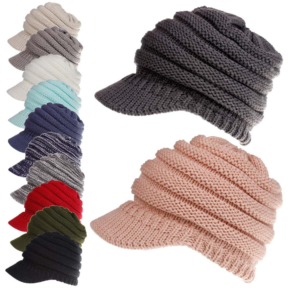 Bonnets à queue de cheval
