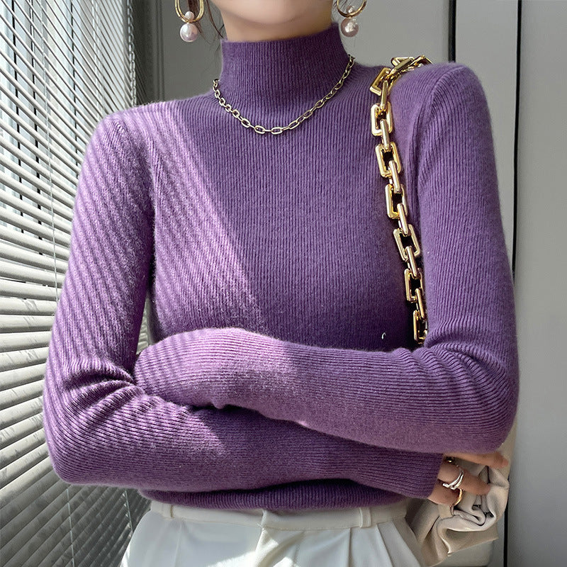Nouveau Couvre-Pull en Laine Mélangée