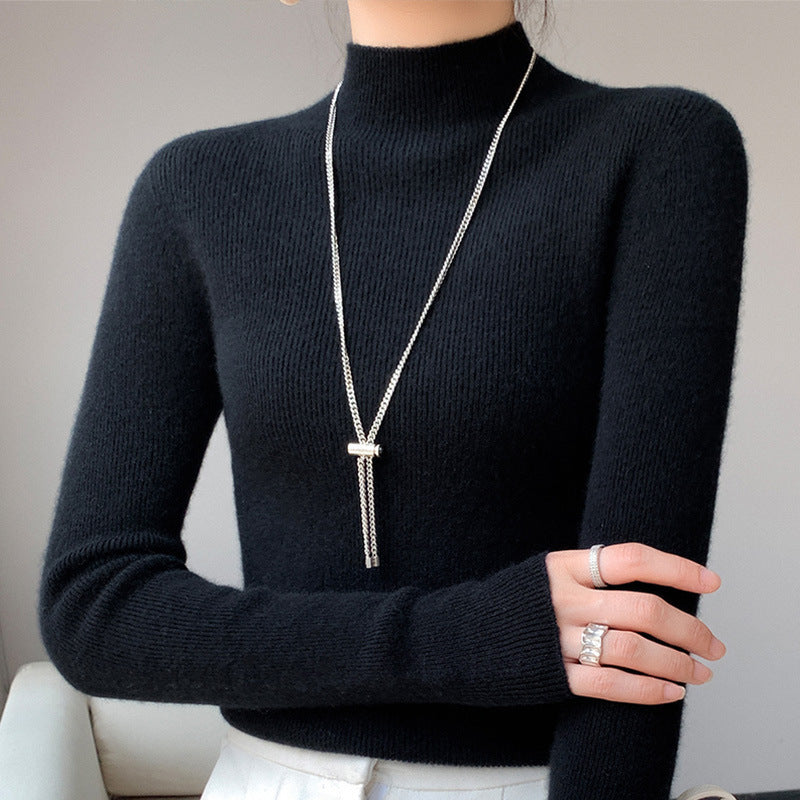 Nouveau Couvre-Pull en Laine Mélangée