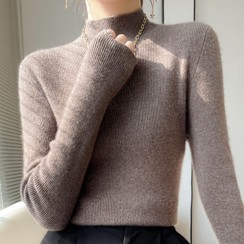 Nouveau Couvre-Pull en Laine Mélangée