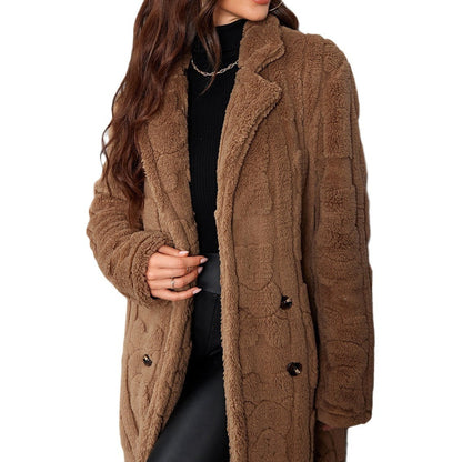 Manteau Long Doux et Tendance