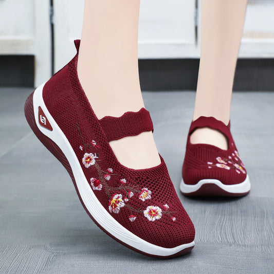 Chaussures décontractées brodées