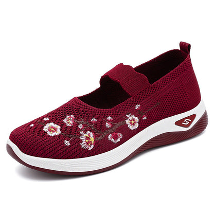 Chaussures décontractées brodées