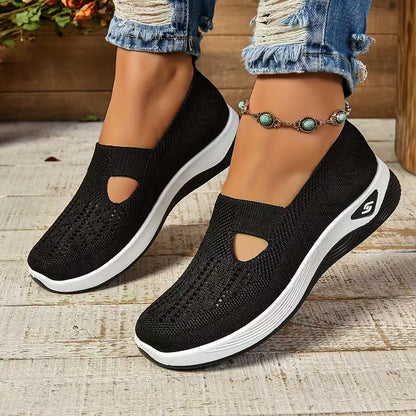 Chaussures décontractées en mesh pour maman.