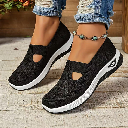 Chaussures décontractées en mesh pour maman.