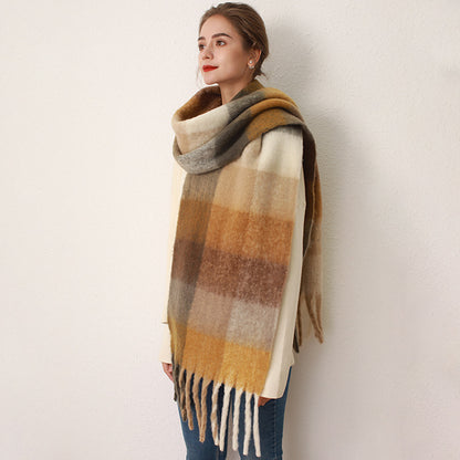Mohair Cachemire Foulards Pour Femmes