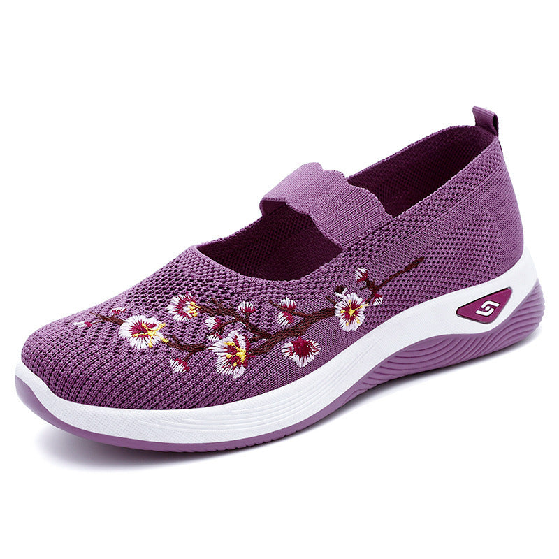 Chaussures décontractées brodées