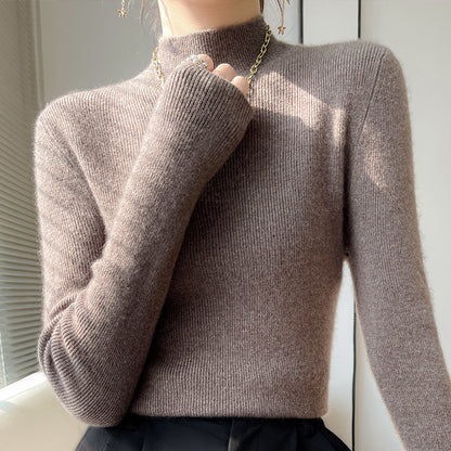 Nouveau Couvre-Pull en Laine Mélangée