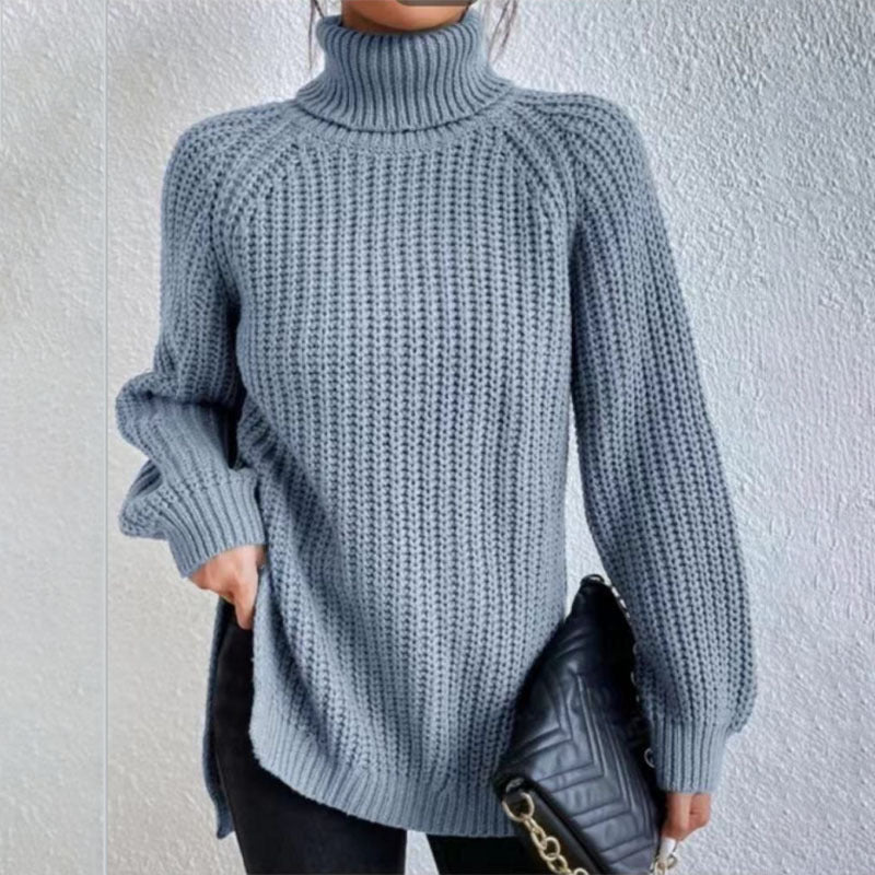 Pull En Laine à La Mode, Pull épais à Col Haut