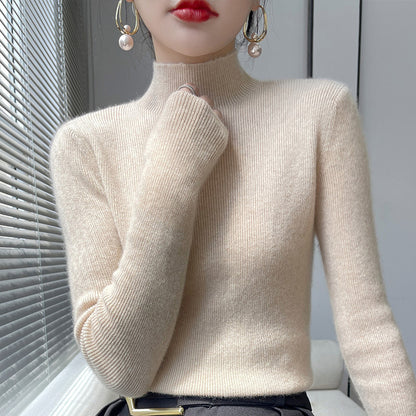 Nouveau Couvre-Pull en Laine Mélangée